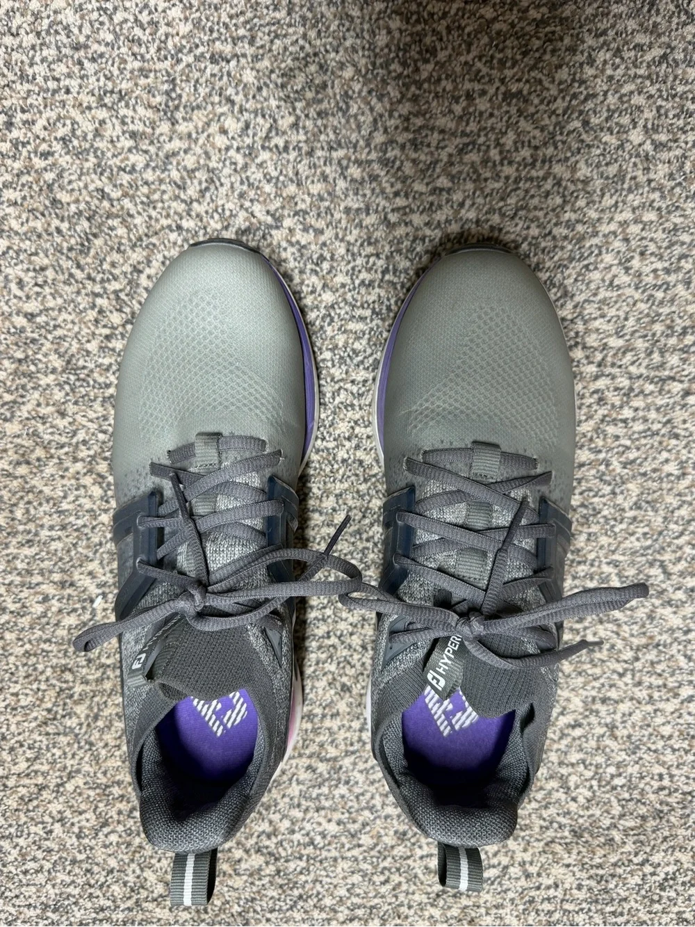 Women’s Purple & Gray Golf Shoes - 9.5